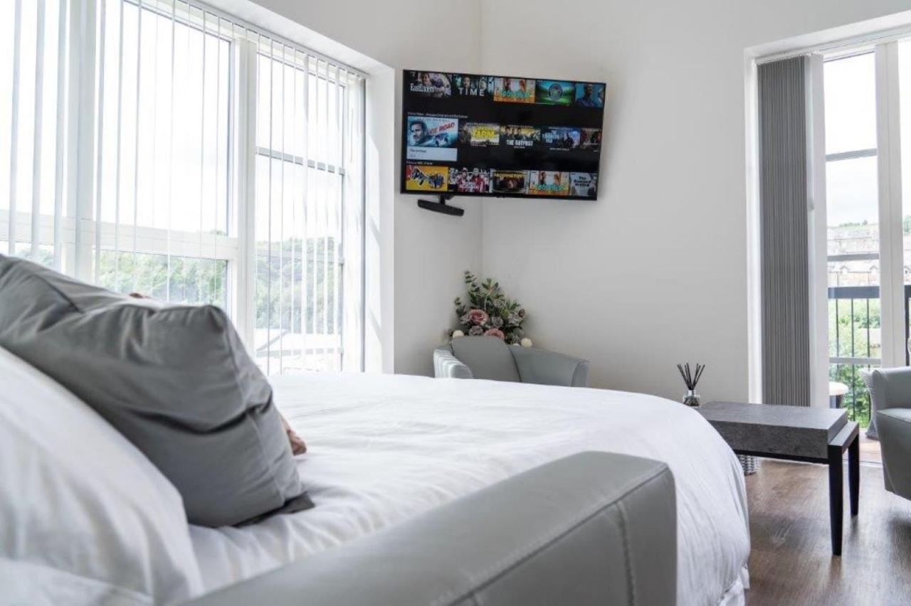 Ferienwohnung The Sidings, Luxury Penthouse, Haworth Exterior foto