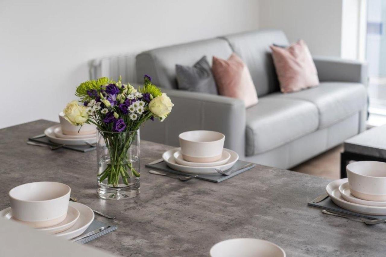 Ferienwohnung The Sidings, Luxury Penthouse, Haworth Exterior foto